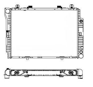 Hladilnik vode 502408-5 - Mercedes-Benz Razred CL 93-96