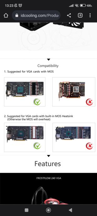 Id cooling VGA 240mm