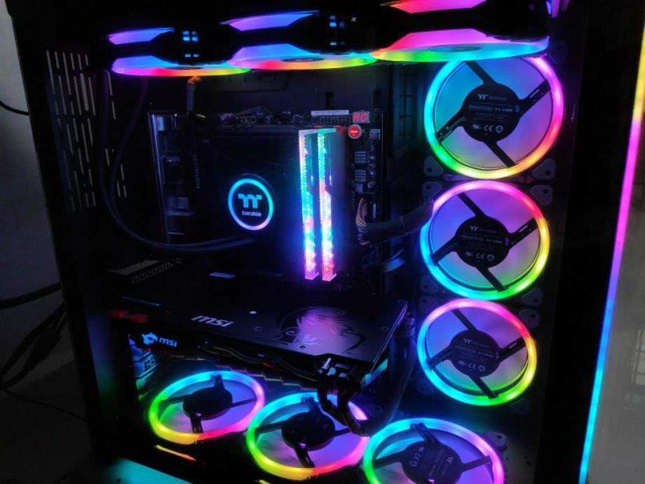 Thermaltake Riing Trio Rgb Tt Premium Edition Mm Ventilatorji