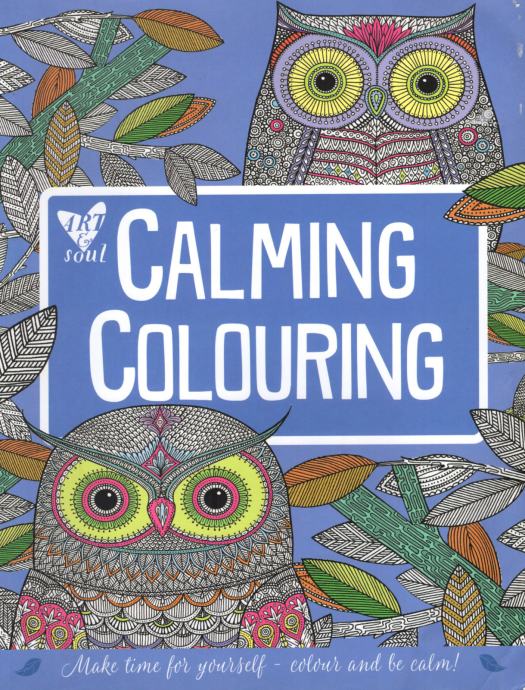 POBARVANKA ZA SPROSTITEV - CALMING COLOURING - Sproščujoče barvanje