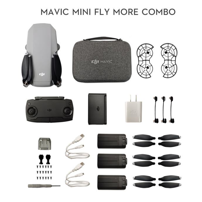 DJI mavic mini fly more combo dron