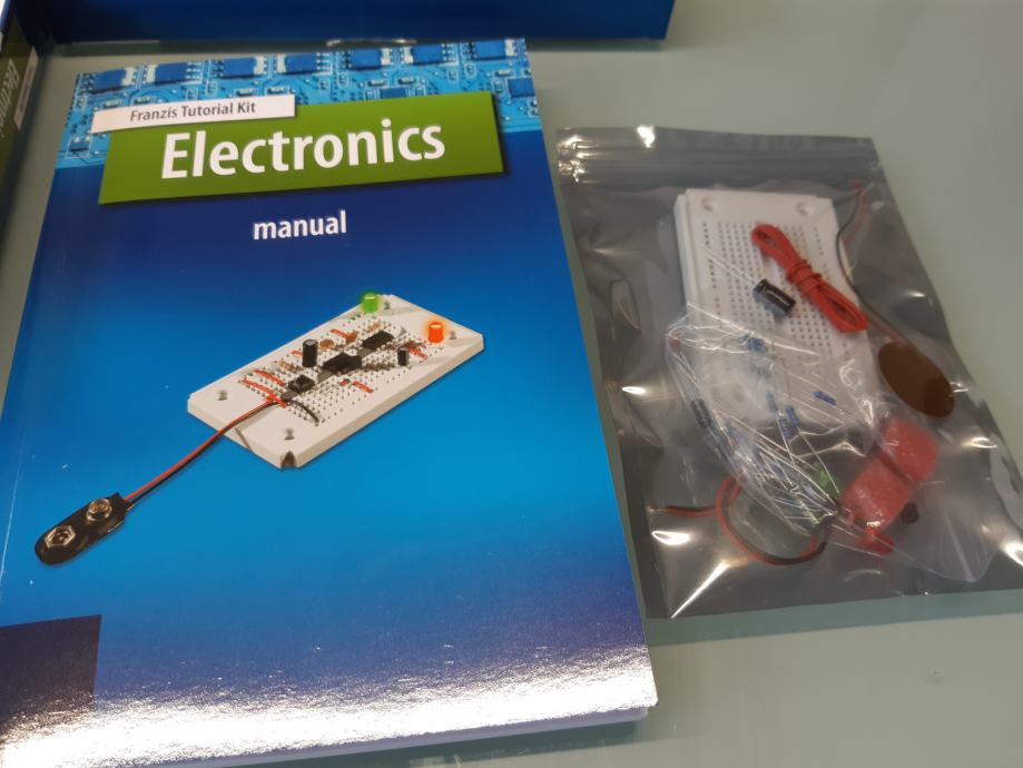 Franzis Tutorial Kit Elektronika 50 Poskusov 