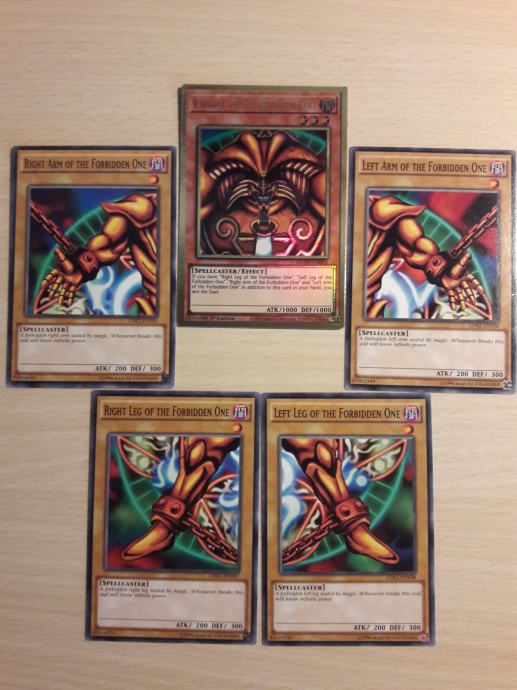 Prodajam celotno Exodio (Exodia) - Yu-Gi-Oh!