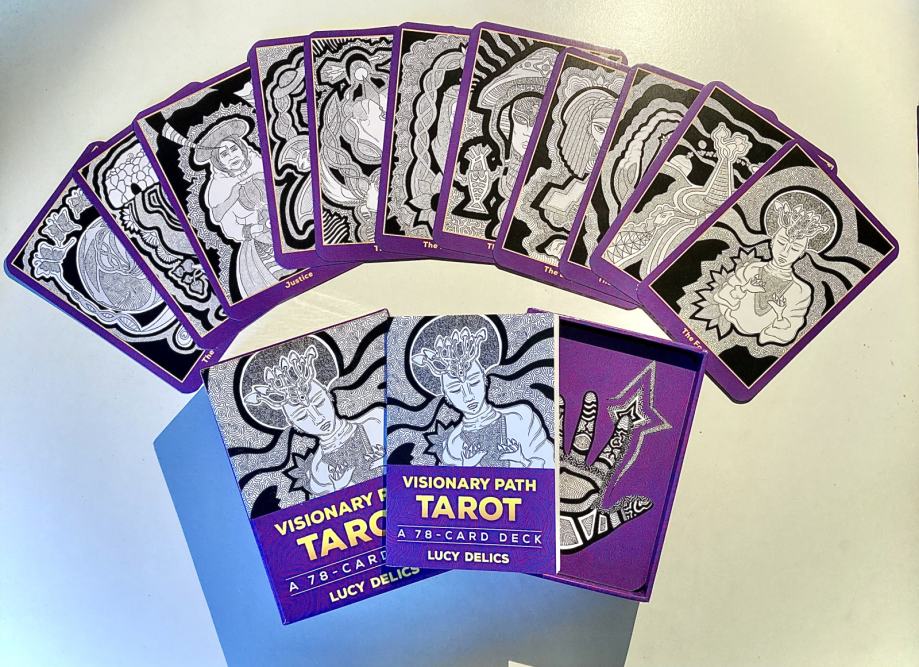 Tarot karte Visionary path (Vizionarska pot)