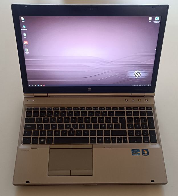 HP Elitebook 8560p i5, 128 SSD, 8GB RAM