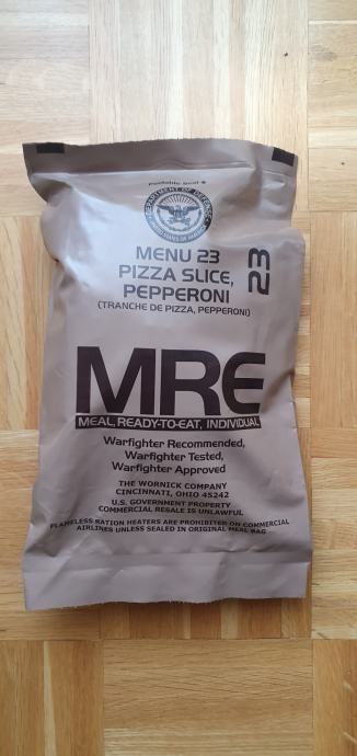 MRE menu #13 & #23