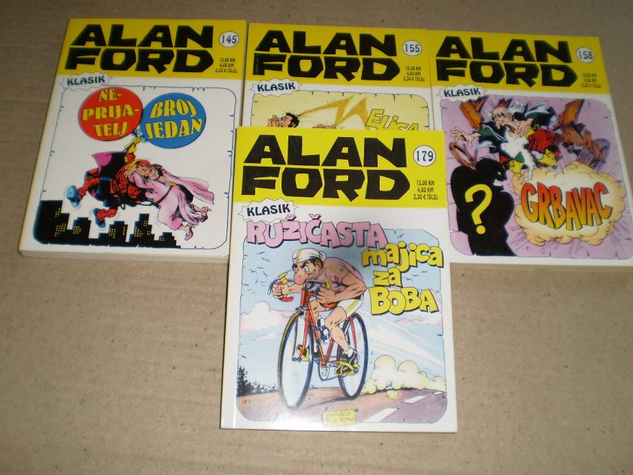 Alan Ford,Klasik,strip agent,št.145,155,179