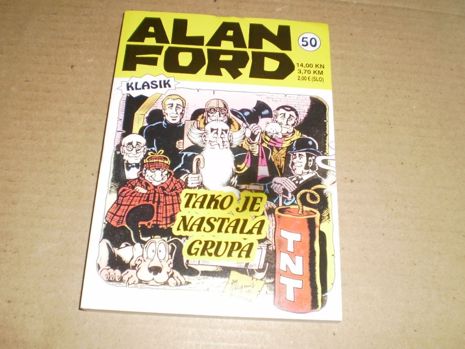 Alan Ford;klasik,Strip agent,št.50,Tako je nastala grupa TNT
