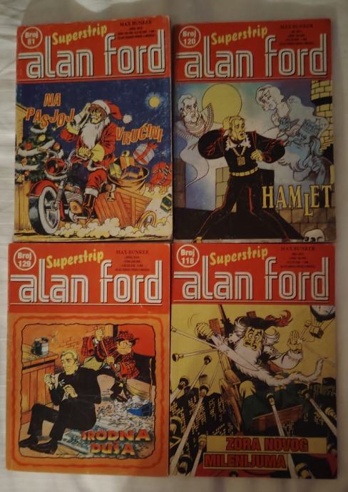 Alan Ford strip 4x