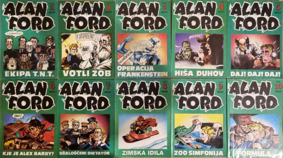 Alan Ford v slovenskem jeziku