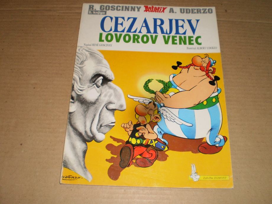 Asterix,Cezarjev lovorov venec,Egmont,2.knjiga