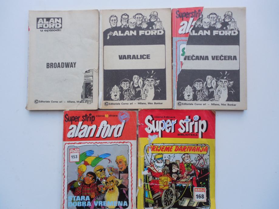 Prodam Legendarne Stripe Alan Ford