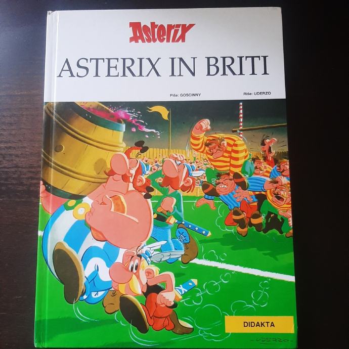 Strip Asterix in Briti