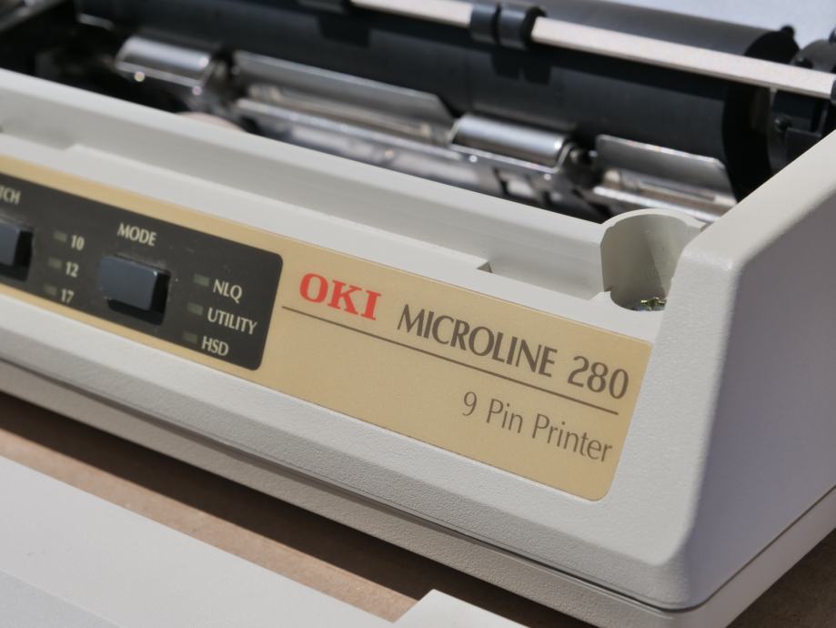 Oki Microline 280 Matrični Tiskalnik Iglični Tiskalnik 9935