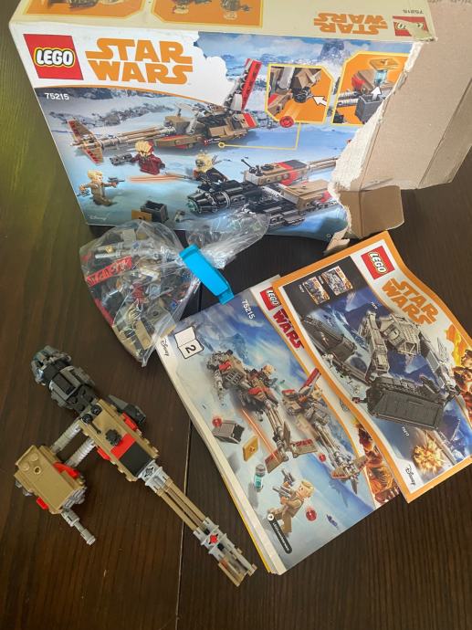 LEGO padec v oblake Star Wars 75215