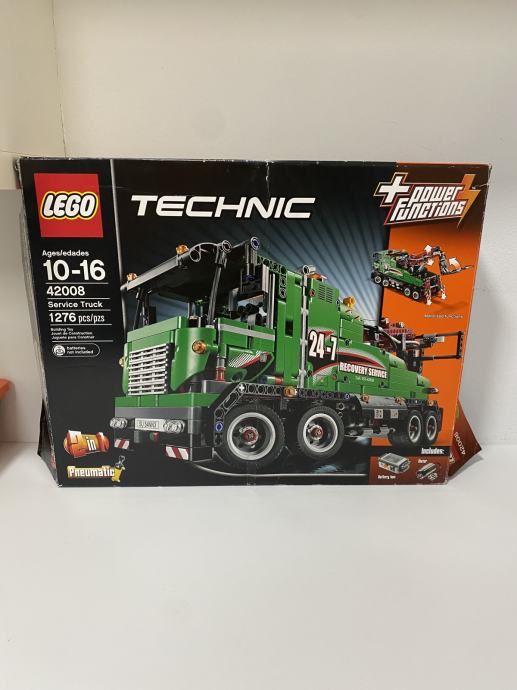 Lego Technic Service Truck 42008 - vsi delčki