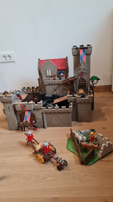 PLAYMOBIL ROYAL LION KNIGHT'S CASTLE 6000 z dodatnimi elementi