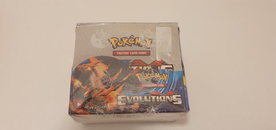 Pokemon XY Evolutions booster box replica