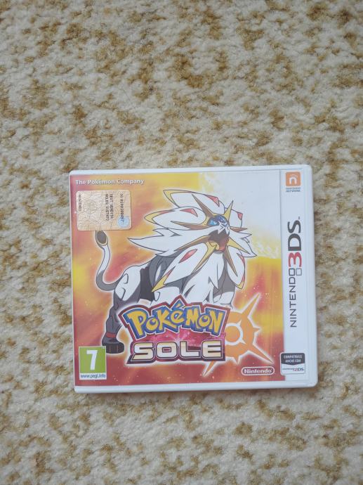 Pokemon Sun Nintendo 3DS igra