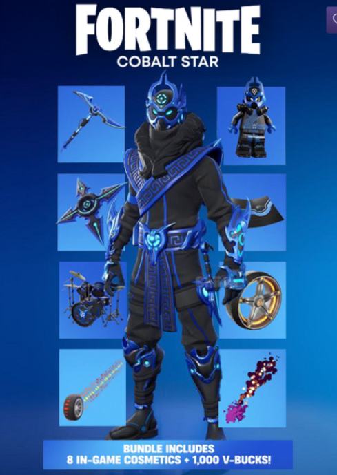 Fortnite cobalt star package koda za ps5