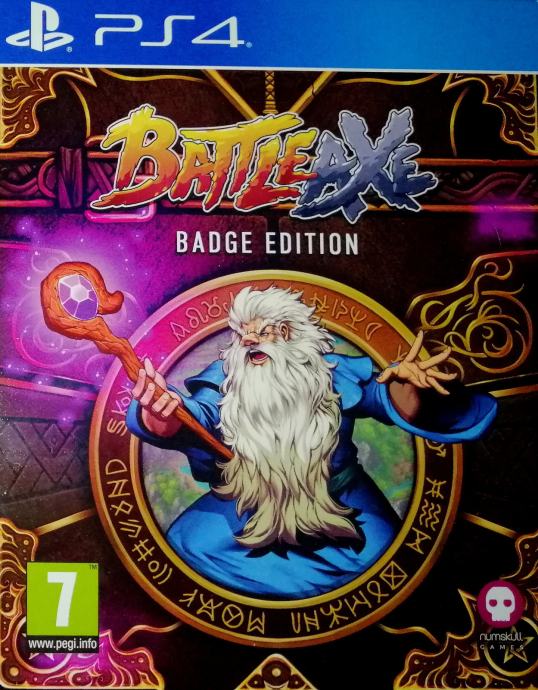 PS4 igra: Battle Axe (Badge Edition), zbir. izdaja  (Playstation 4)