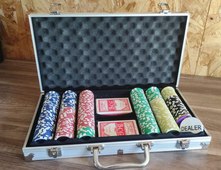 Poker set 300 delni