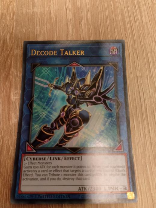 Yu Gi Oh Karta Decode Talker