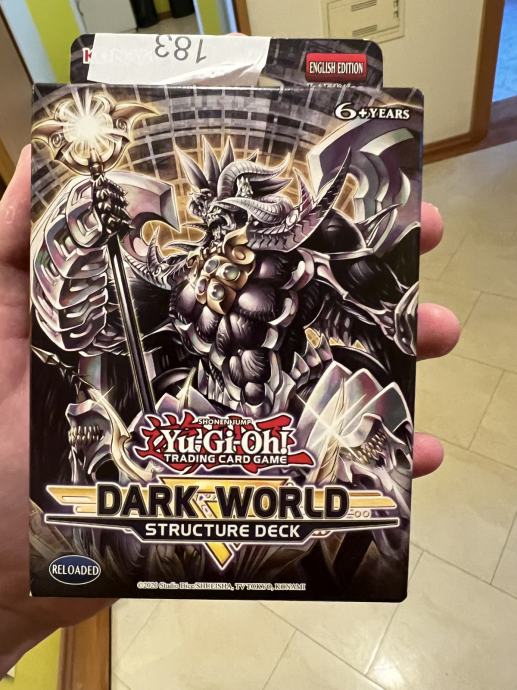 Yu-Gi-Oh trading card game Dark world structure deck