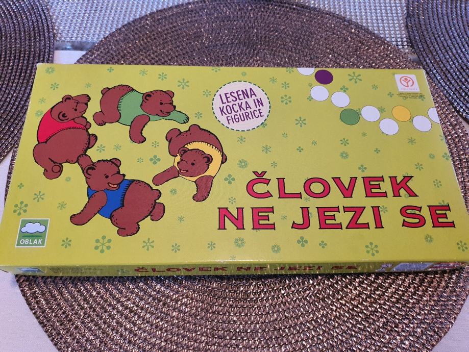 Človek ne jezi se igra