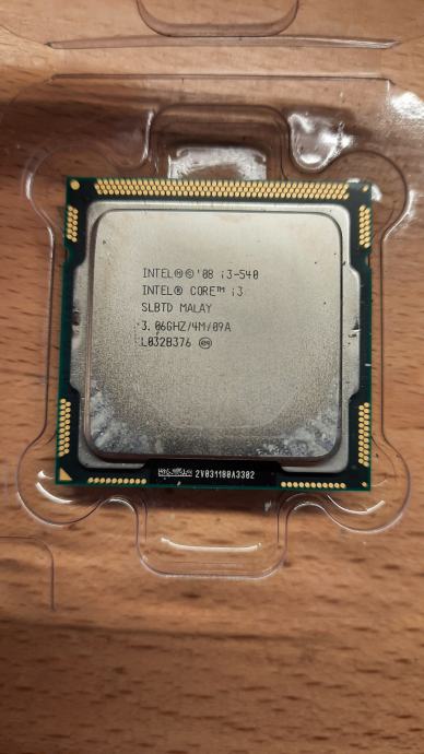 Intel i3-540 + hladilnik Intel E97379-003