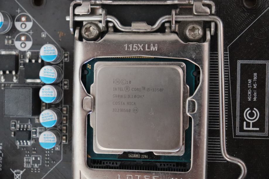 Разогнать intel core i5 3350p