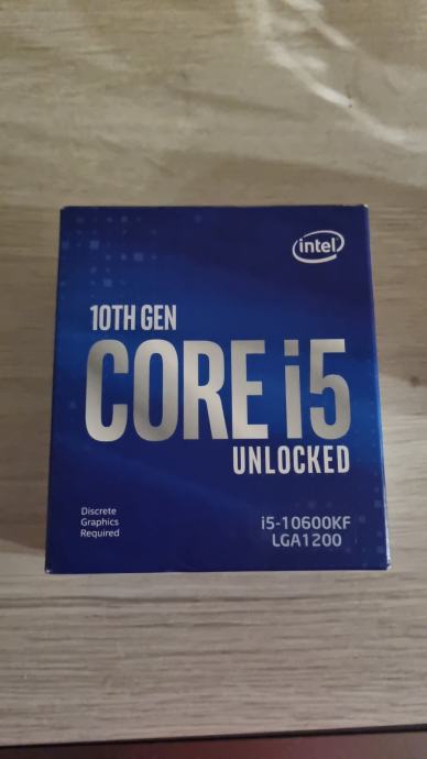 Intel Core i5 10600KF BOX procesor -- NOV!