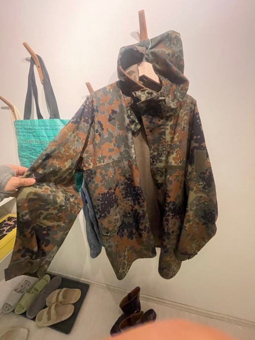 Army jakna anorak vintage vtg xl nemška original