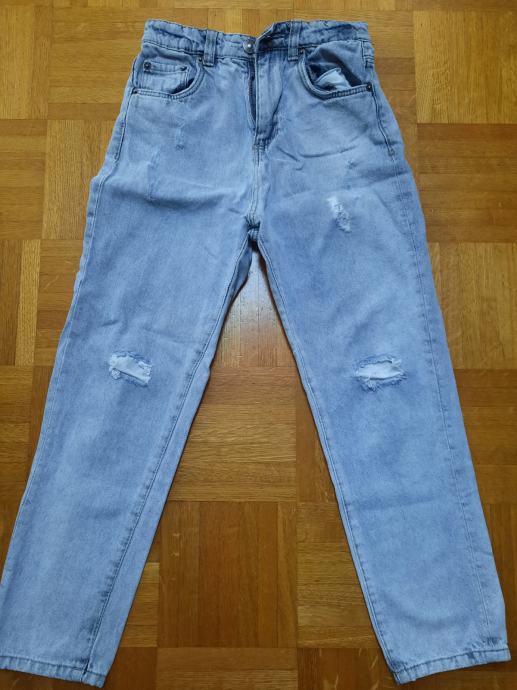 DEKLIŠKE JEANS HLAČE 140