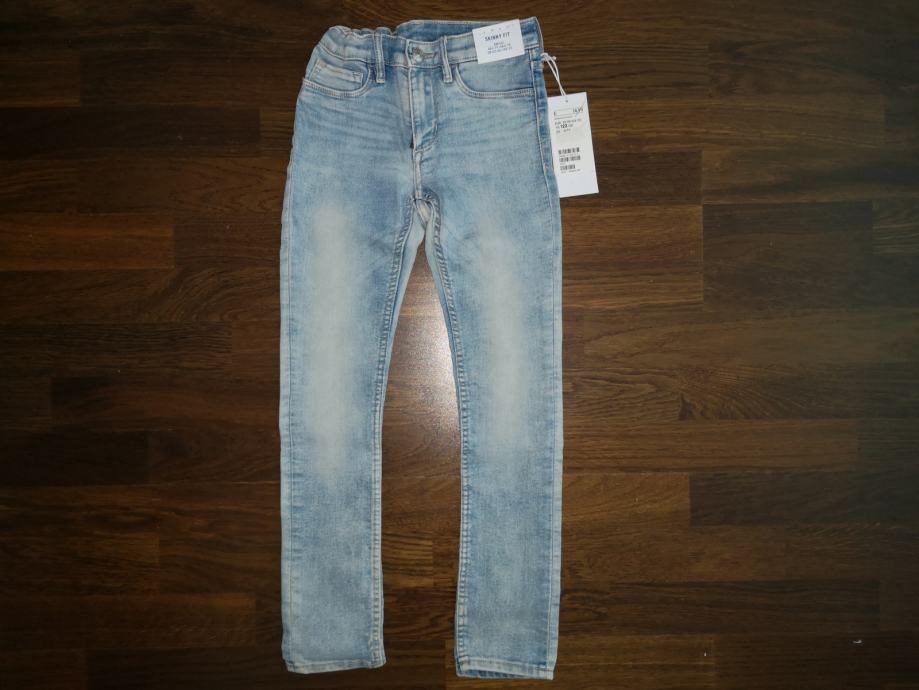 hm dekliški skinny fit jeans št. 122 (daljše)