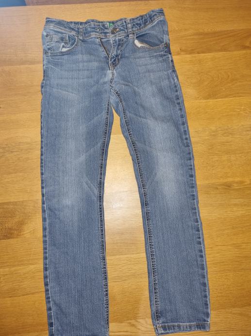 JEANS HLAČE, BENETTON, št. XL (150 cm)