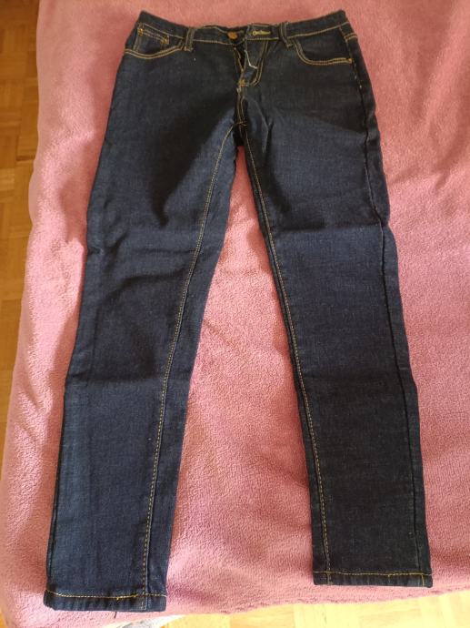 Ženske podložene jeans hlače S