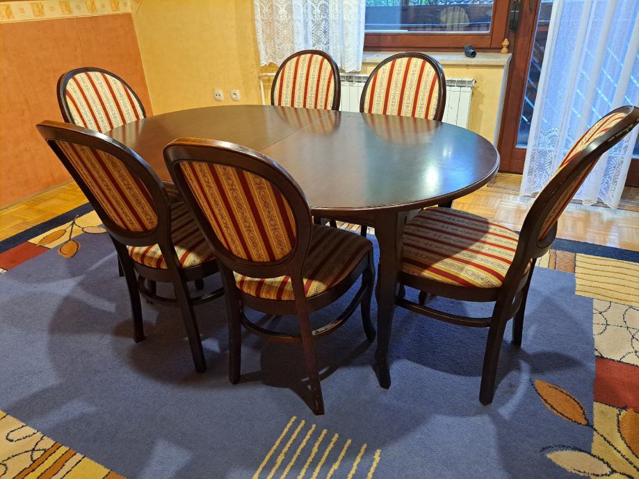 miza 6 stolov