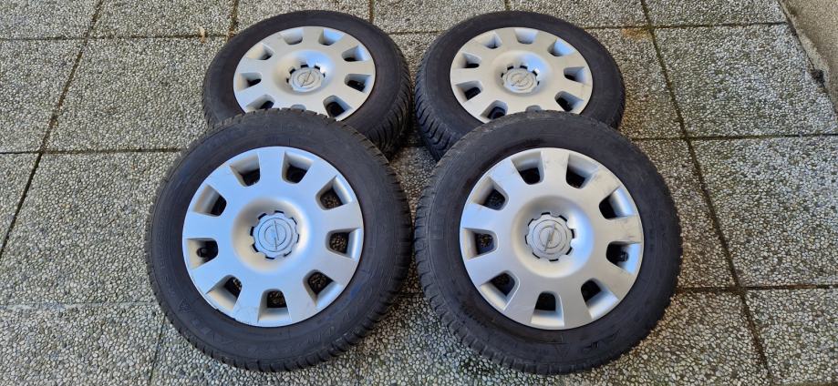 jeklena platišča 15-col zimske Goodyear 195/65/15 Astra  Meriva