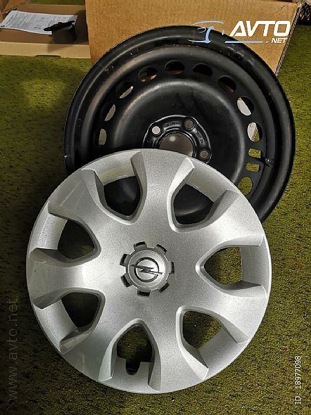 Originalna platišča OPEL 15'' luknje 5x110 + original pokrovi