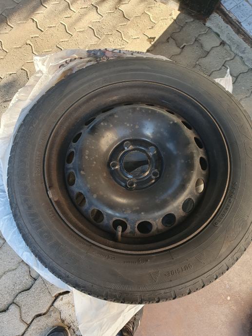 Platišča 16" 5x114,3+ zimske gume + pokrov Renault scenic 3/III