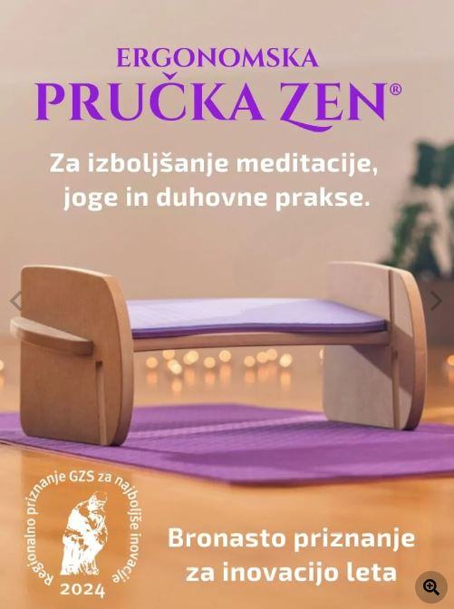 Pručka Zen za jogo in mediacijo