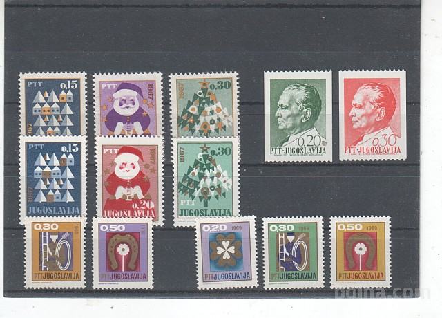 JUGOSLAVIJA - LOT iz 1966/68** - (msmk)