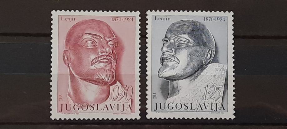 Lenin - Jugoslavija 1970 - Mi 1376/1377 - serija, čiste (Rafl01)