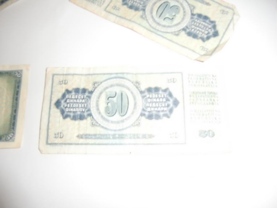 BANKOVCI 50 DINARA 1981 JUGOSLAVIJA