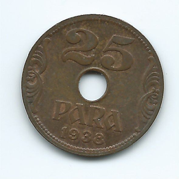 25 par 1938