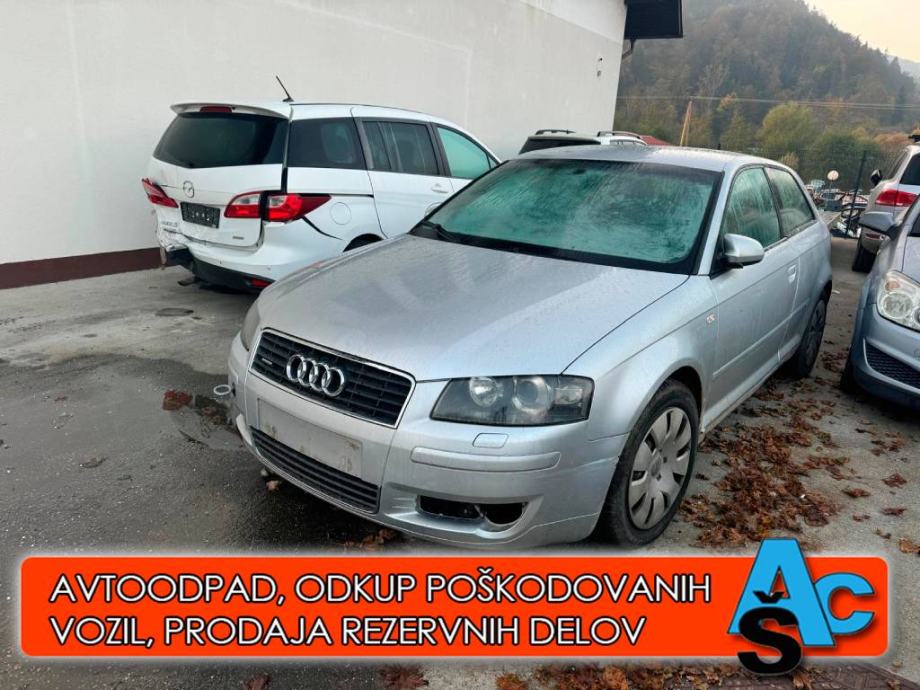 Audi A3 2,0  TDI, LETNIK 2004, KM 11111