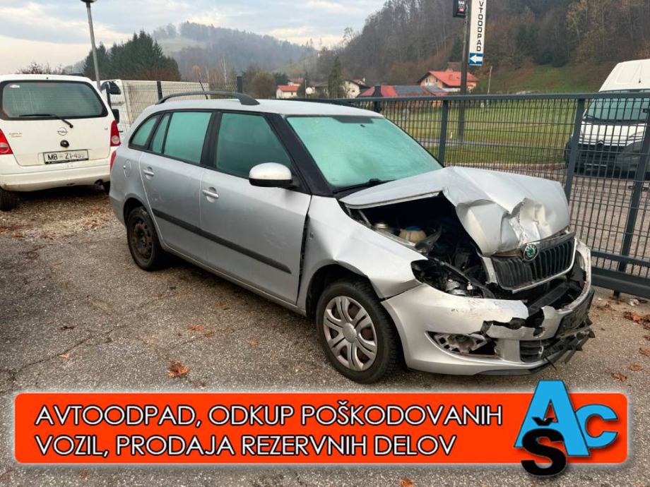 Škoda Fabia Combi 1.6 TDI CR Elegance 66 90, letnik 2011, km 11111