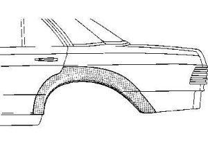 Zadnji rob Mercedes S W116 72-81