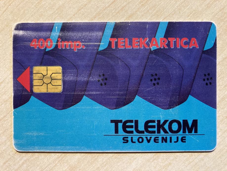 Telefonska kartica Telekom Slovenije 400 imp.